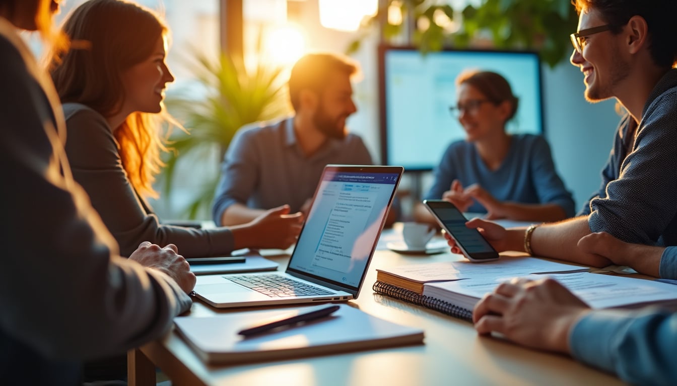 Illustration: Comprendre le rôle et l’importance des outils de communication digitale dans l’entreprise