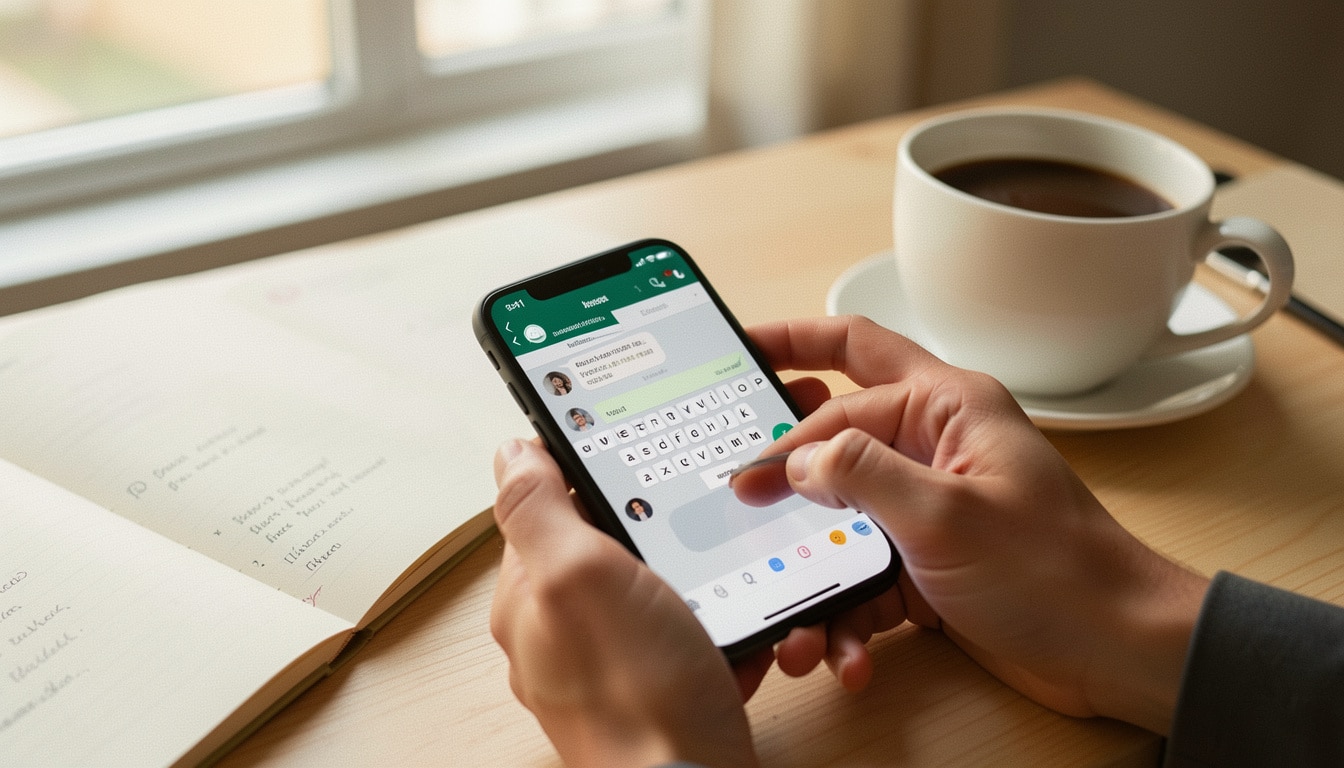 Programmer un message sur WhatsApp au bon moment